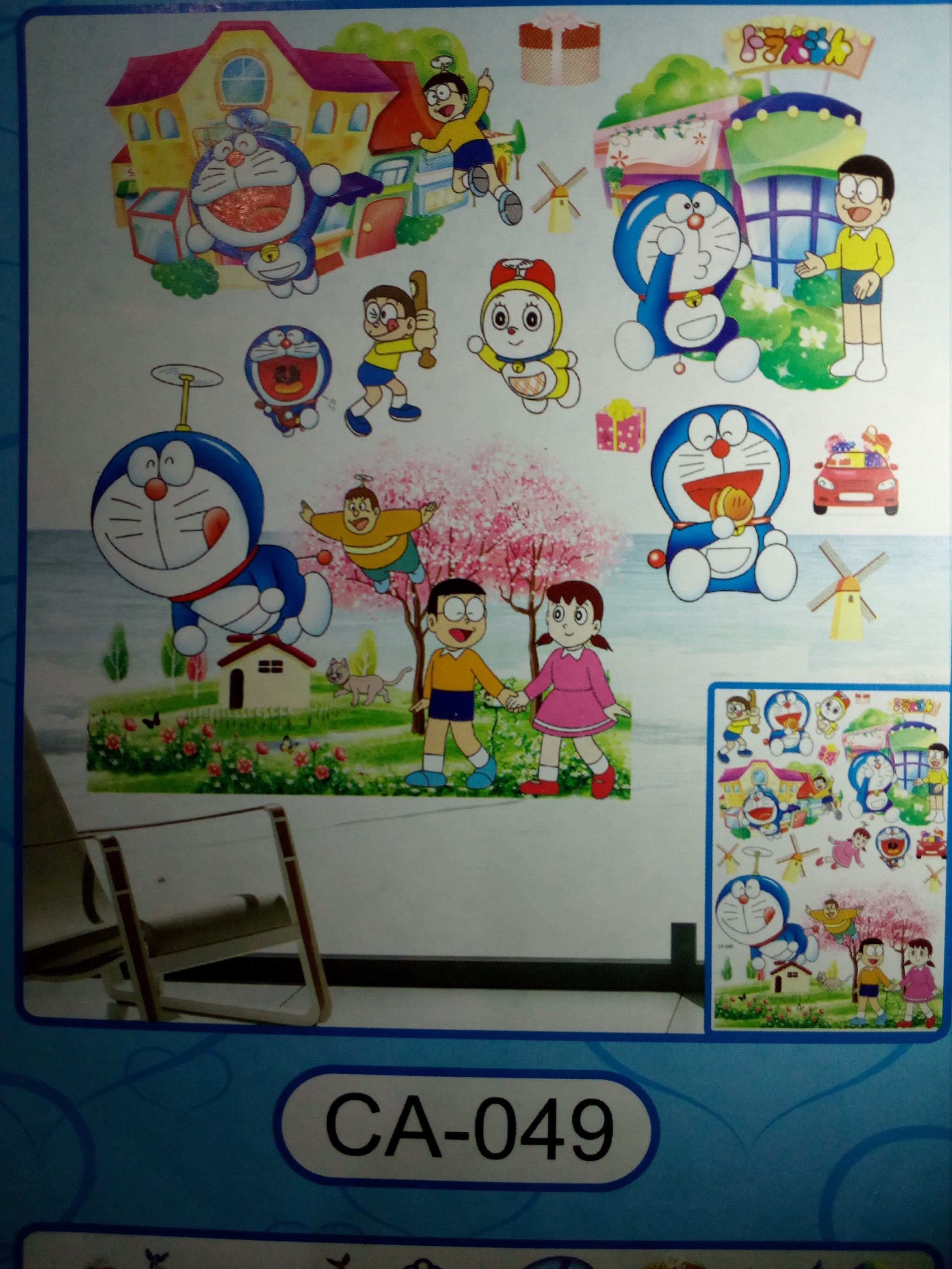 Hiasan Dinding Doraemon Dari Kertas - Edukasinewss