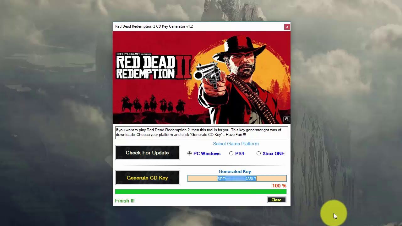 Red dead redemption 1 pc license key free