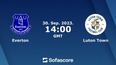 Everton vs Luton