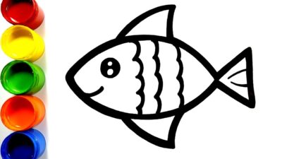 Gambar Ikan Mudah